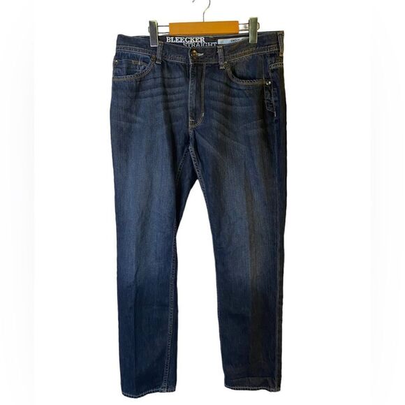 MENS DKNY bleecker straight leg jeans 34 by 32 - Picture 1 of 8
